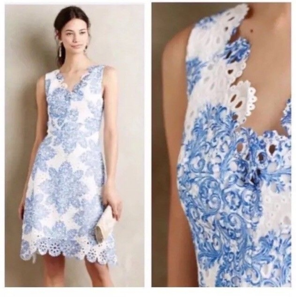 Anthropologie Eva Franco Lace Dress